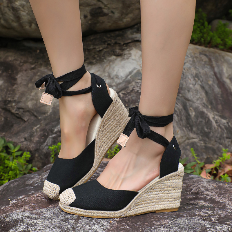 Wedge Espadrille Women - Wedges Shoes for Women Slip on
