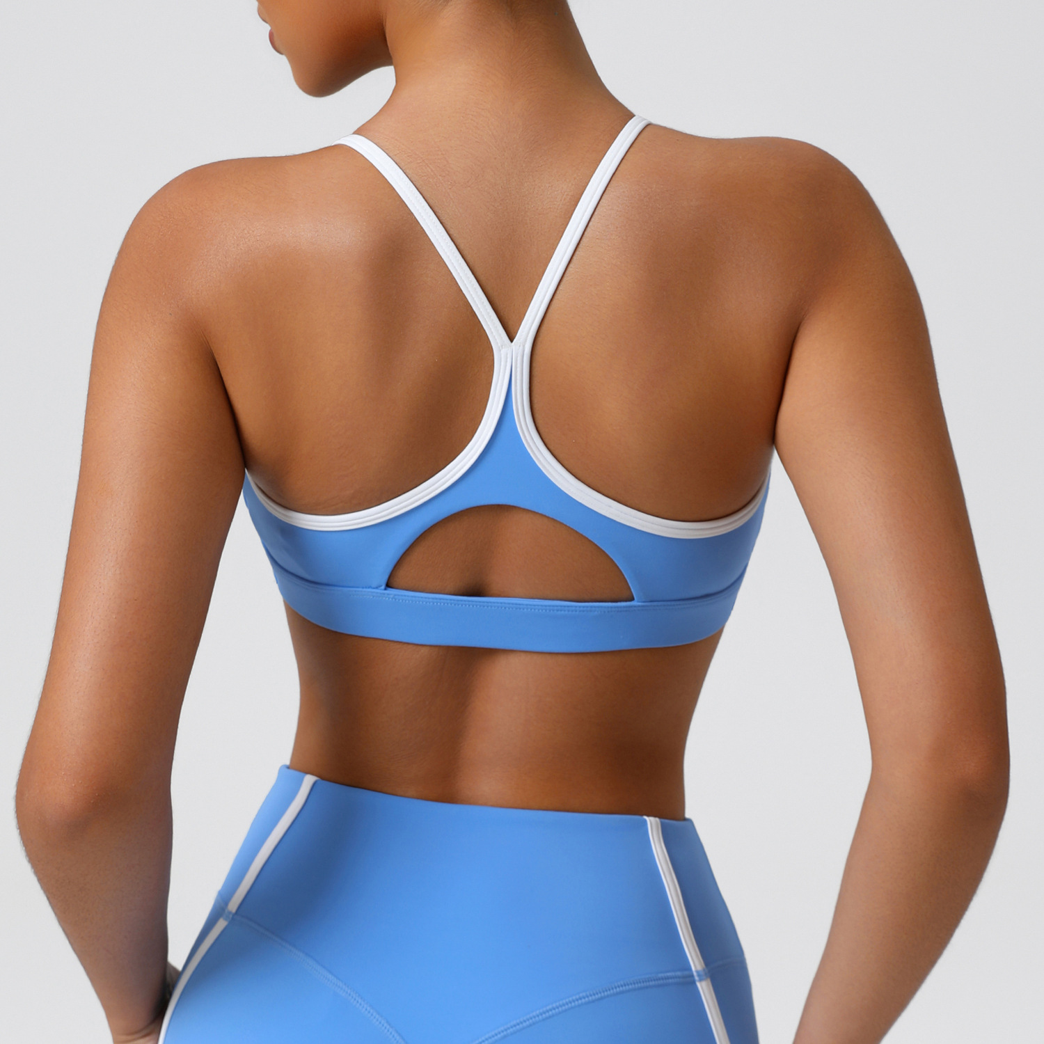 Crop Top Crochet - Stretchy Soft Sports Underwear Women High