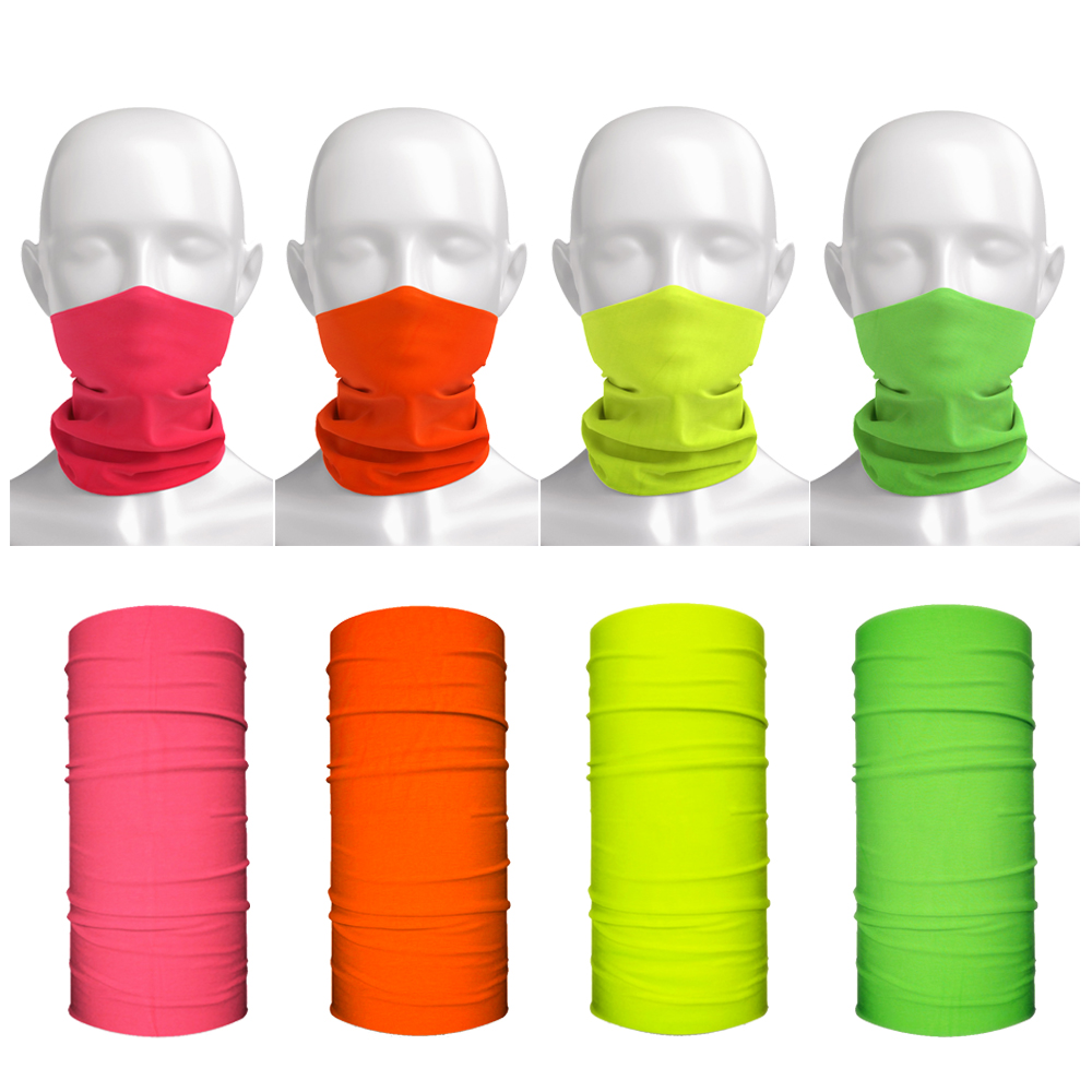 Headband Summer Knit - Neon Color Camping Headband Magic Scarf