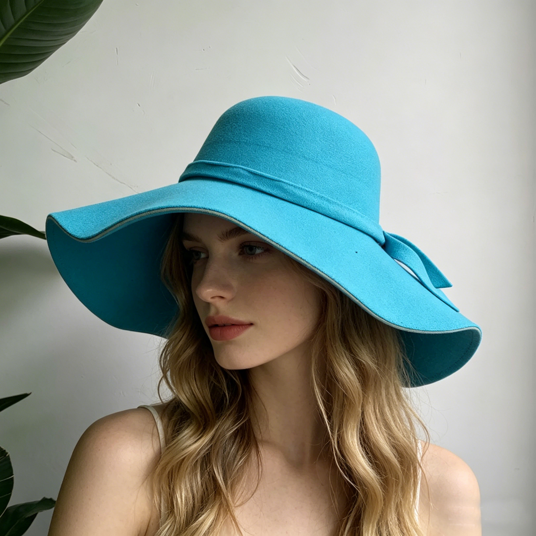 Women Fedora Hat Vintage Lady  - Hat Floppy Wide recension och pris