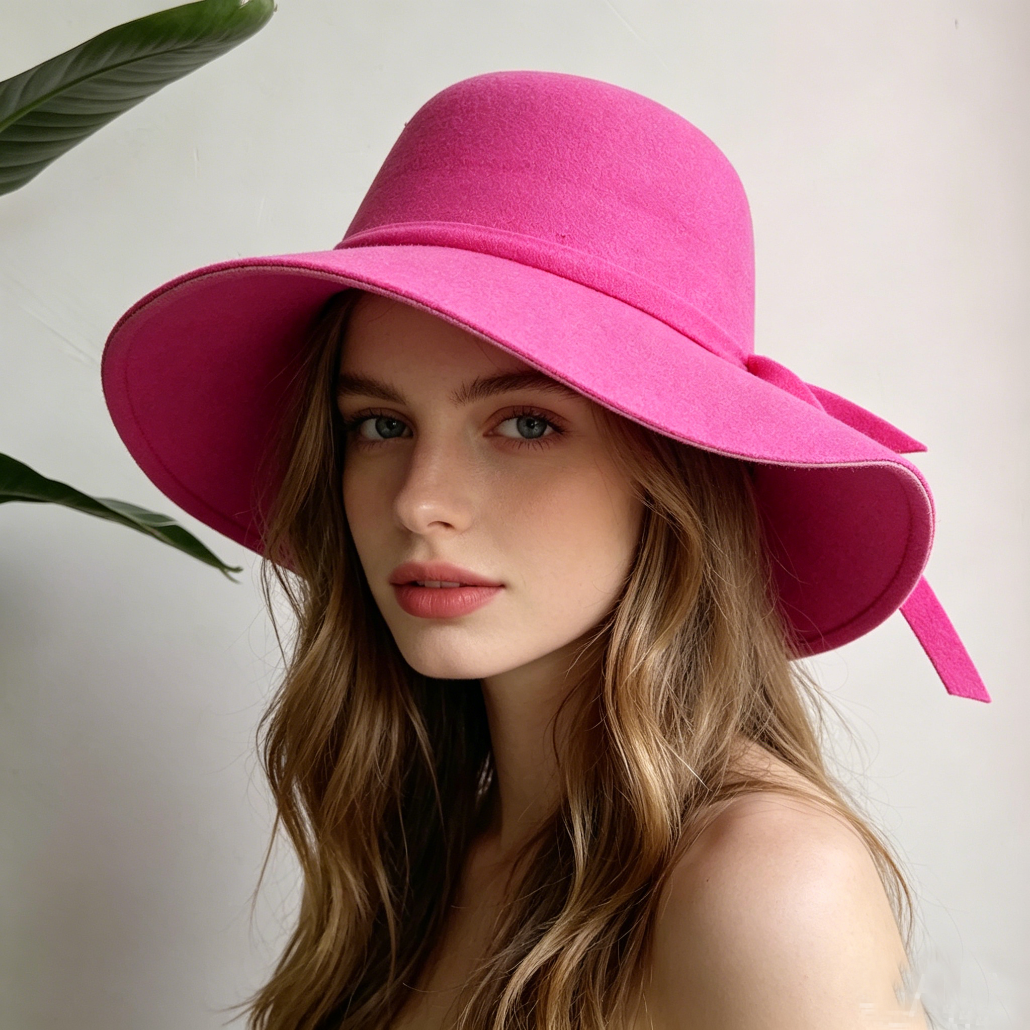 Women Fedora Hat Vintage Lady  - Hat Floppy Wide recension och pris