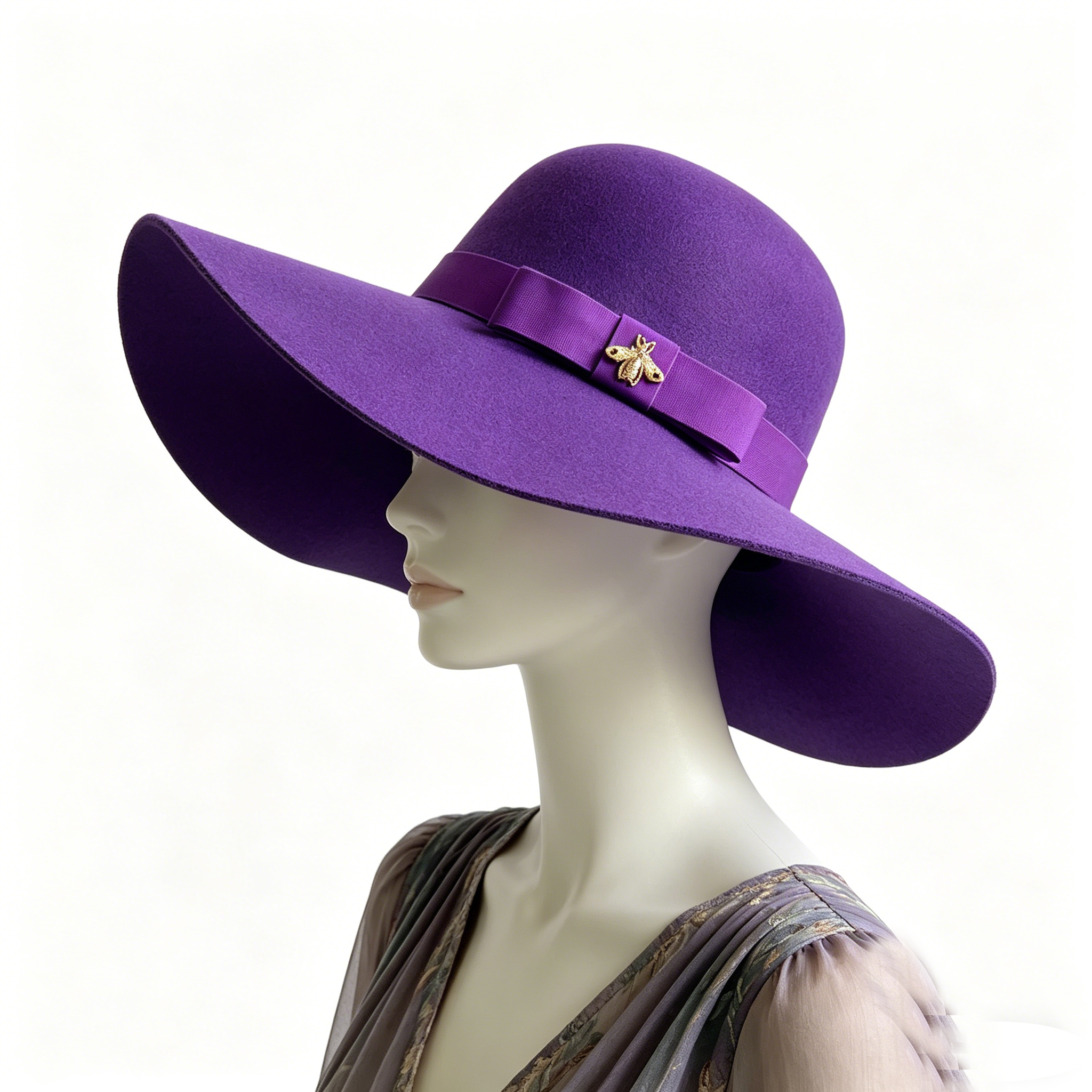 Women Fedora Hat Vintage Lady  - Hat Floppy Wide recension och pris
