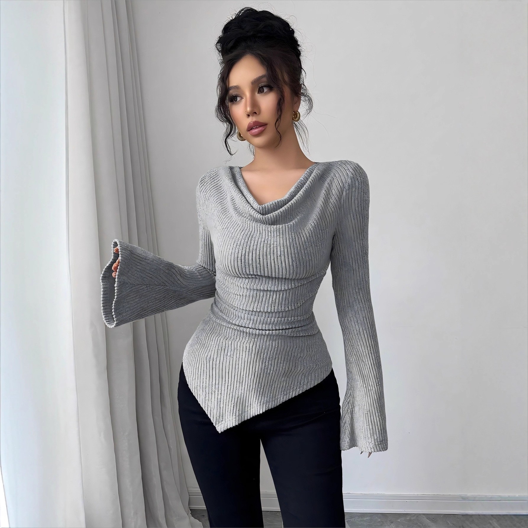 Women's Blouse Longsleeve Soli - Blouse Off Shoulder recension och pris