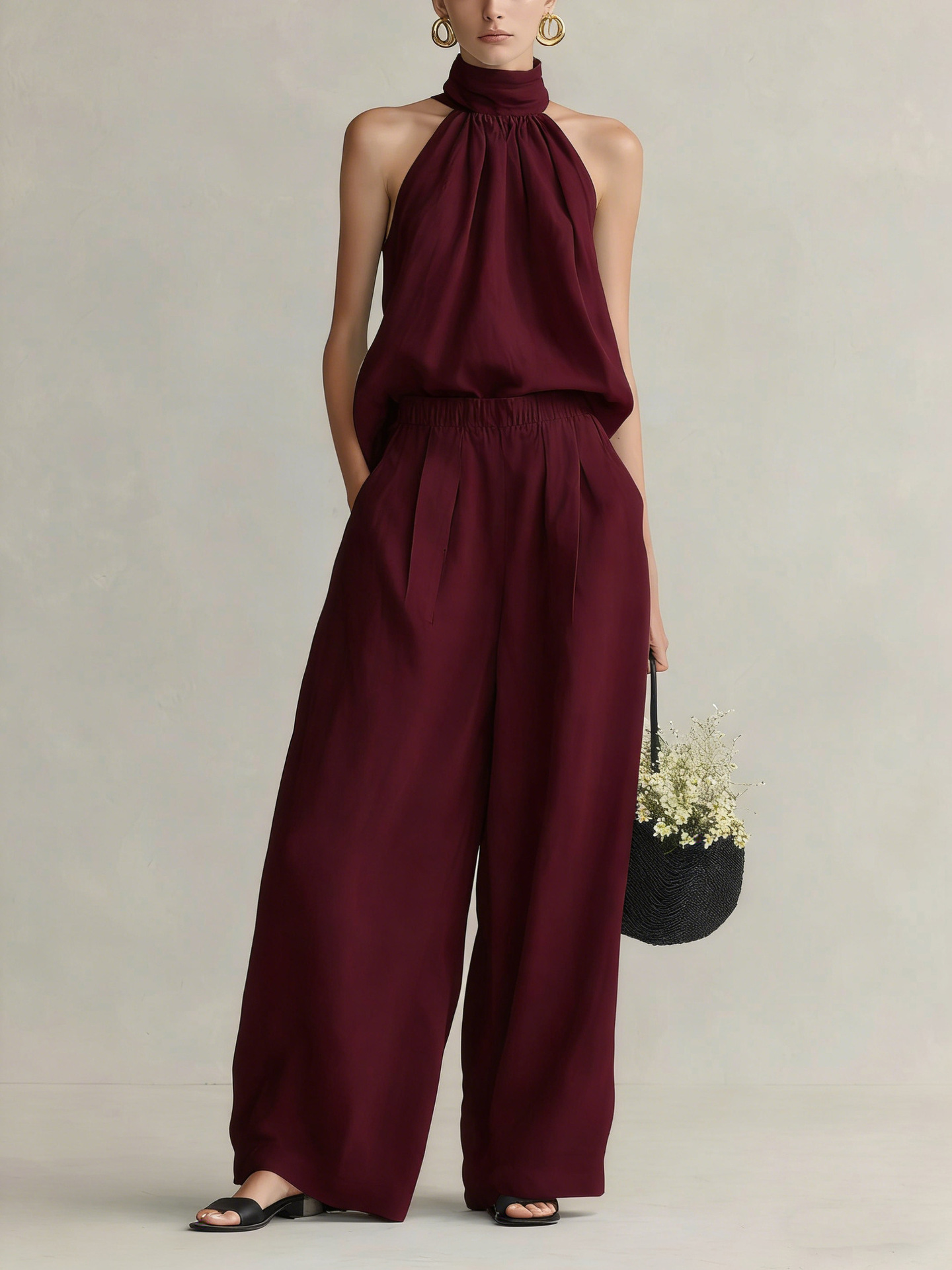 Women's 2026 Summer New Style  - Linen Pant Wide recension och pris