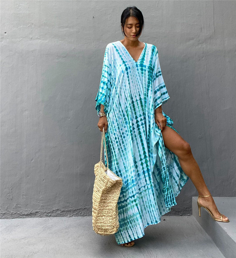 Plus Size Women Beachwear Long - Cover Up Kaftan recension och pris