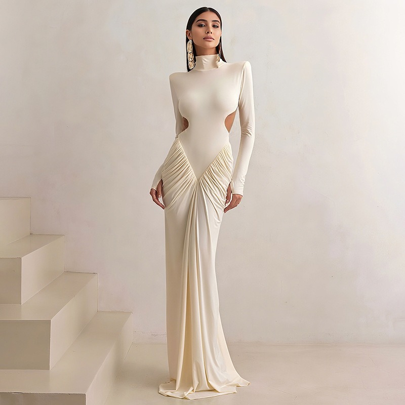 Women Backless Long Dress Turt - Maxi Dress Halter recension och pris