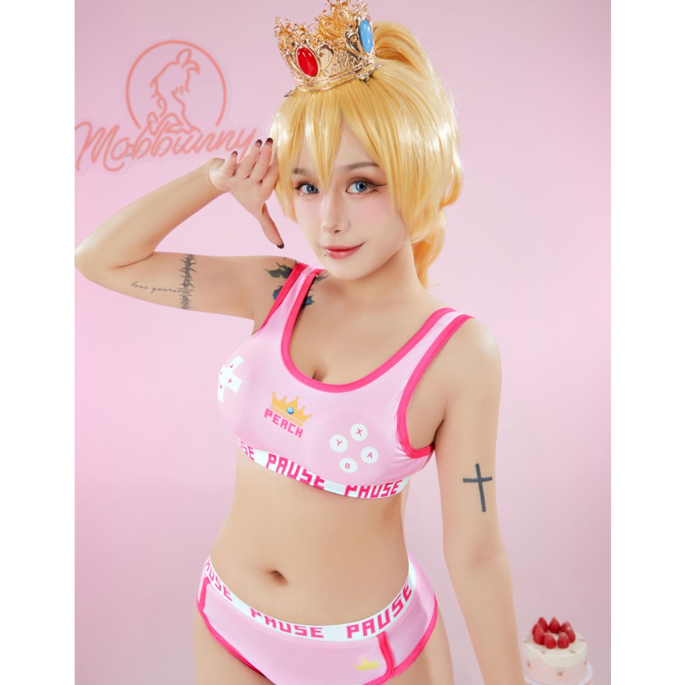 MOBBUNNY Peach Derivative Spor - Bralette Triangle Set recension och pris