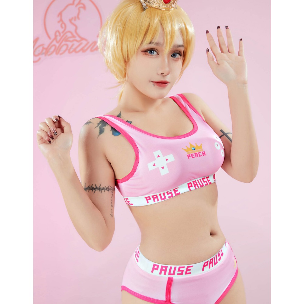 MOBBUNNY Peach Derivative Spor - Bralette Triangle Set recension och pris