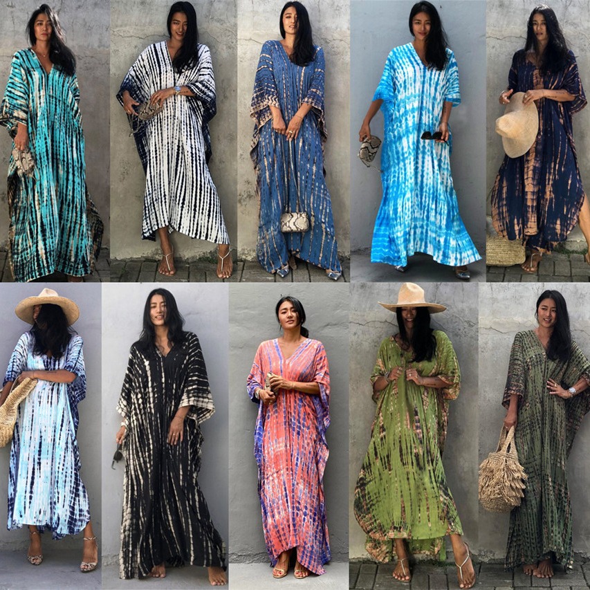 Plus Size Women Beachwear Long - Cover Up Kaftan recension och pris