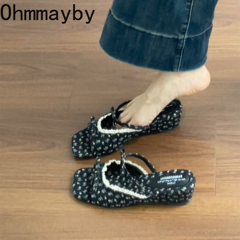 2026 Summer Floral Wedges Heel - Romper Floral Print recension och pris