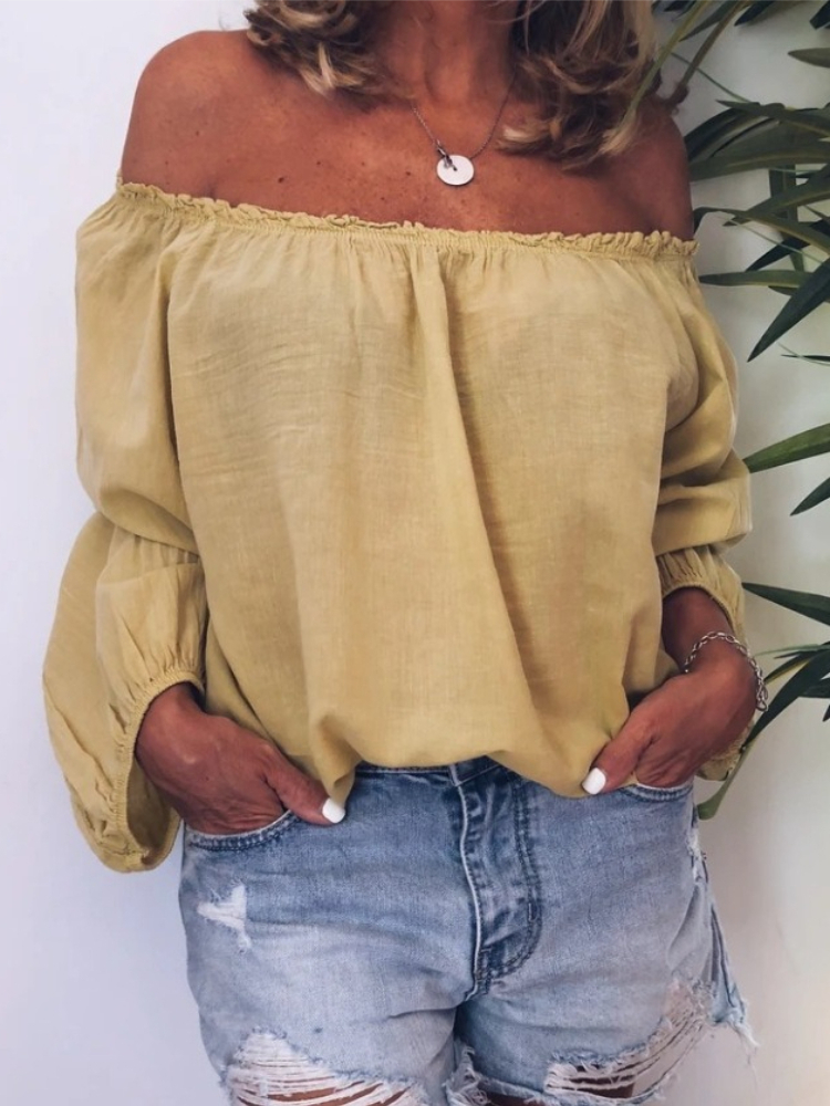 New Chic Women's Off-the-shoul - Blouse Off Shoulder recension och pris