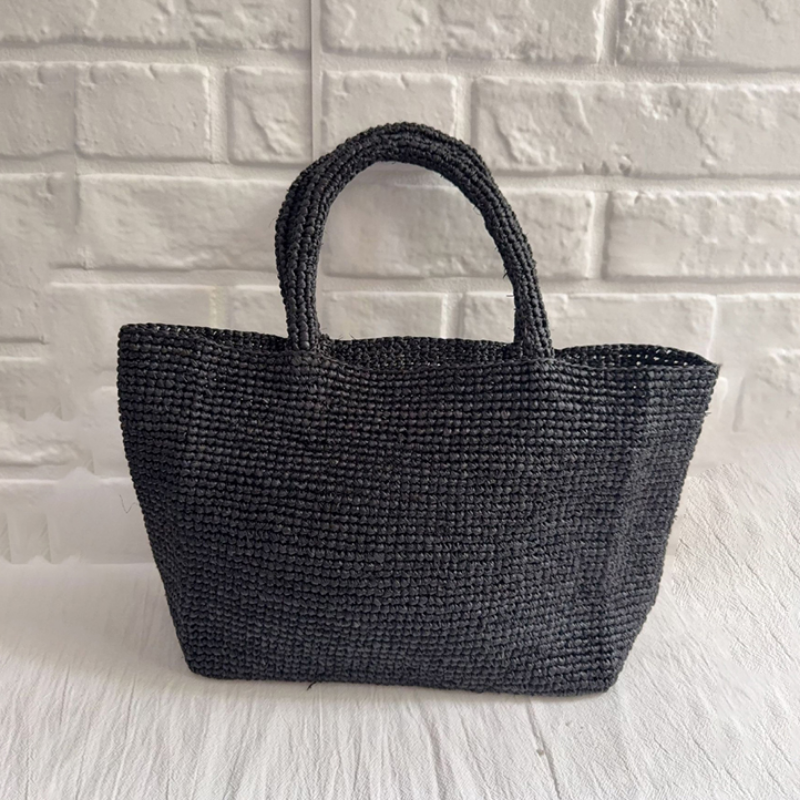 High-quality Raffia Woven Tote - Crochet Bag Raffia recension och pris