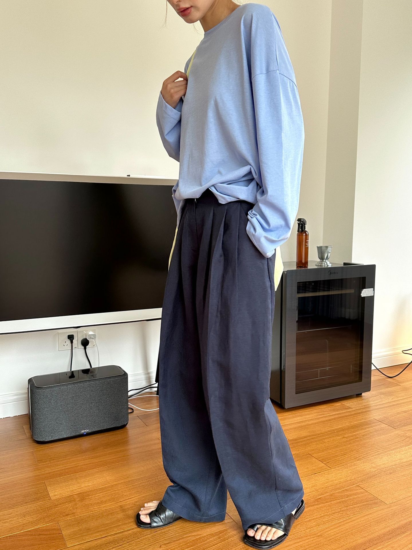 Casual Linen Wide Leg Pants Pl - Linen Pant Wide recension och pris