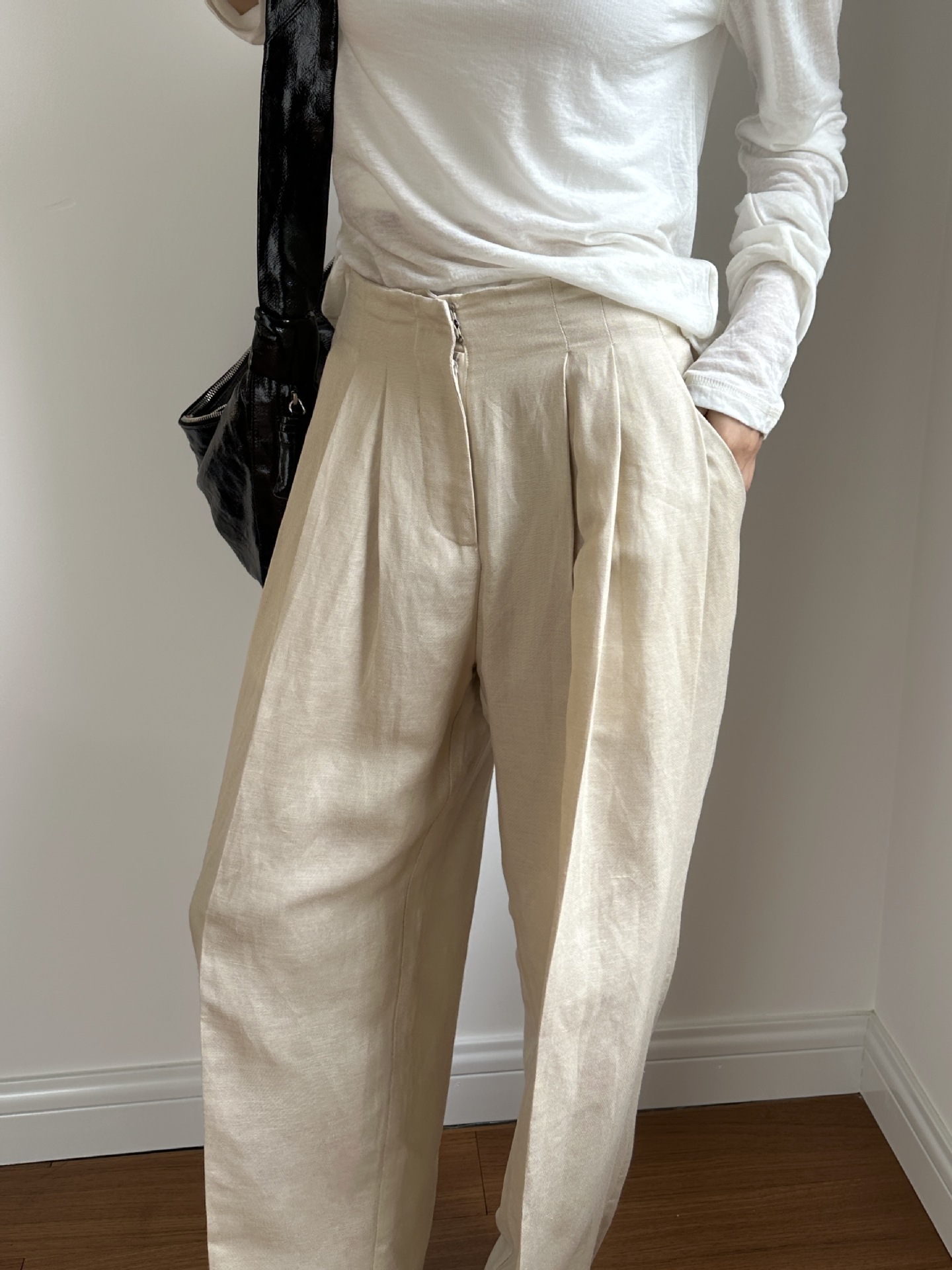 Casual Linen Wide Leg Pants Pl - Linen Pant Wide recension och pris