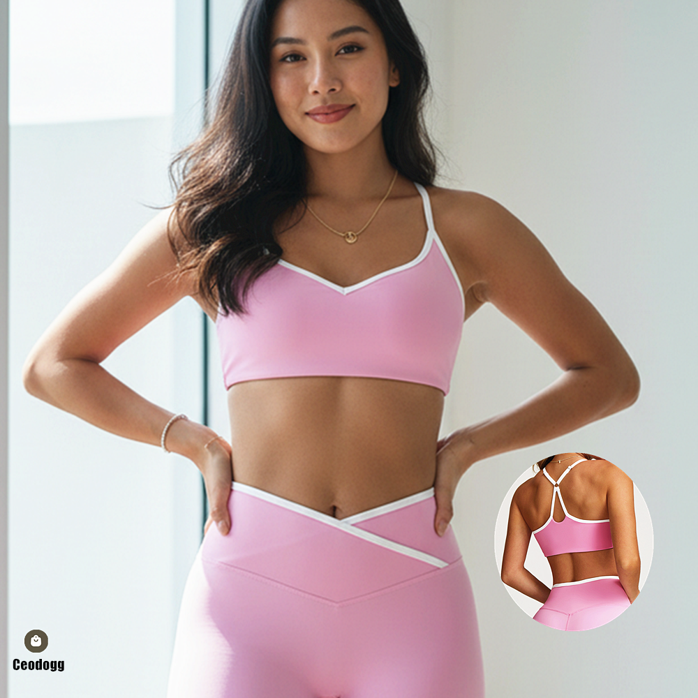 Gym Underwear Women's Sport Br - Crop Top Crochet recension och pris