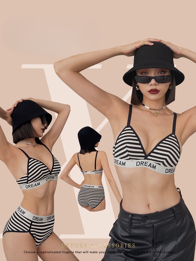 YUQI French Triangle Bra - Thi - Bralette Triangle Set recension och pris