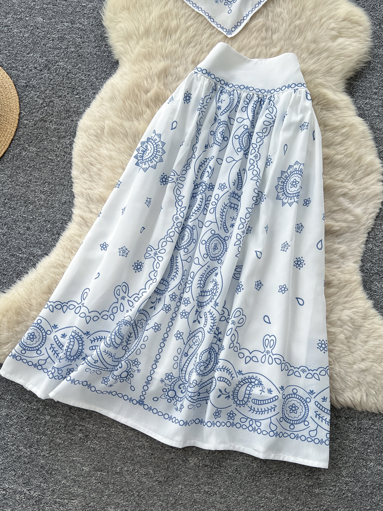 Summer Floral Embroidery Two-P - Romper Floral Print recension och pris