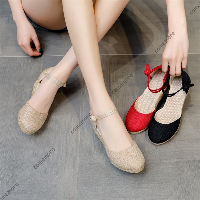 Comemore Sandals High Heel Sum - Wedge Espadrille Women recension och pris