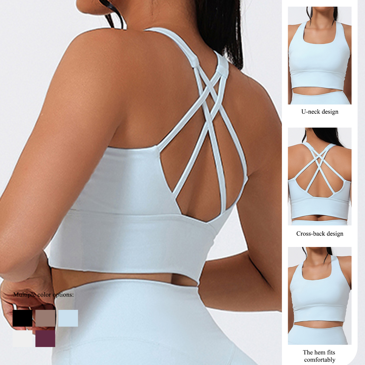 Women's Backless Quick-Dry Spo - Crop Top Crochet recension och pris