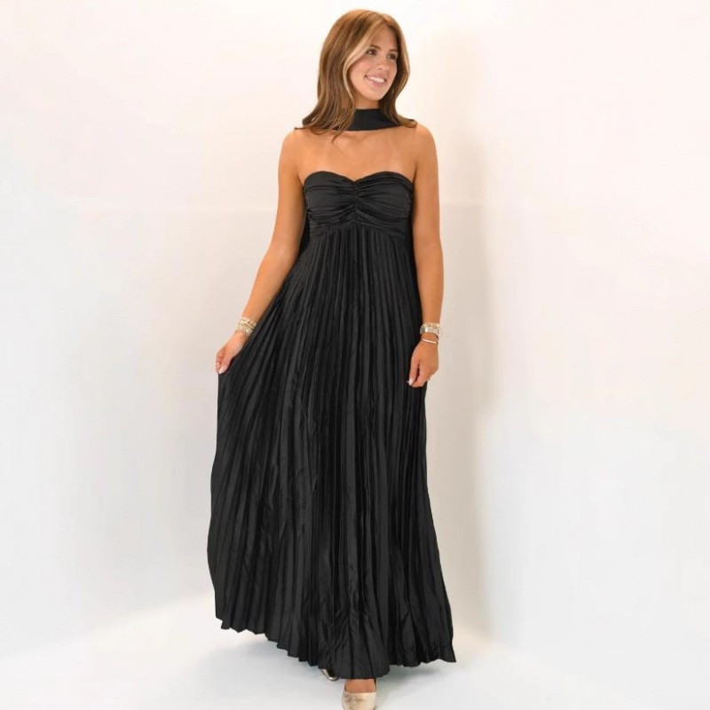 Wedding Guest Dress Elegant Pa - Maxi Dress Halter recension och pris