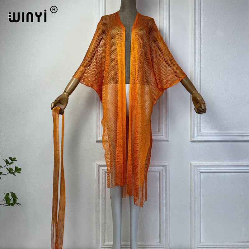 WINYI hollow beach kimono sexy - Cover Up Kaftan recension och pris