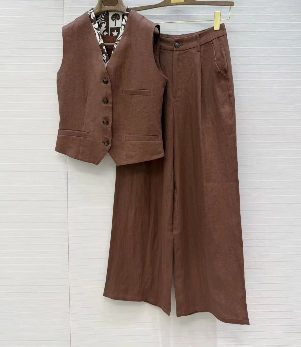 Old Man Qian's linen casual tw - Linen Pant Wide recension och pris