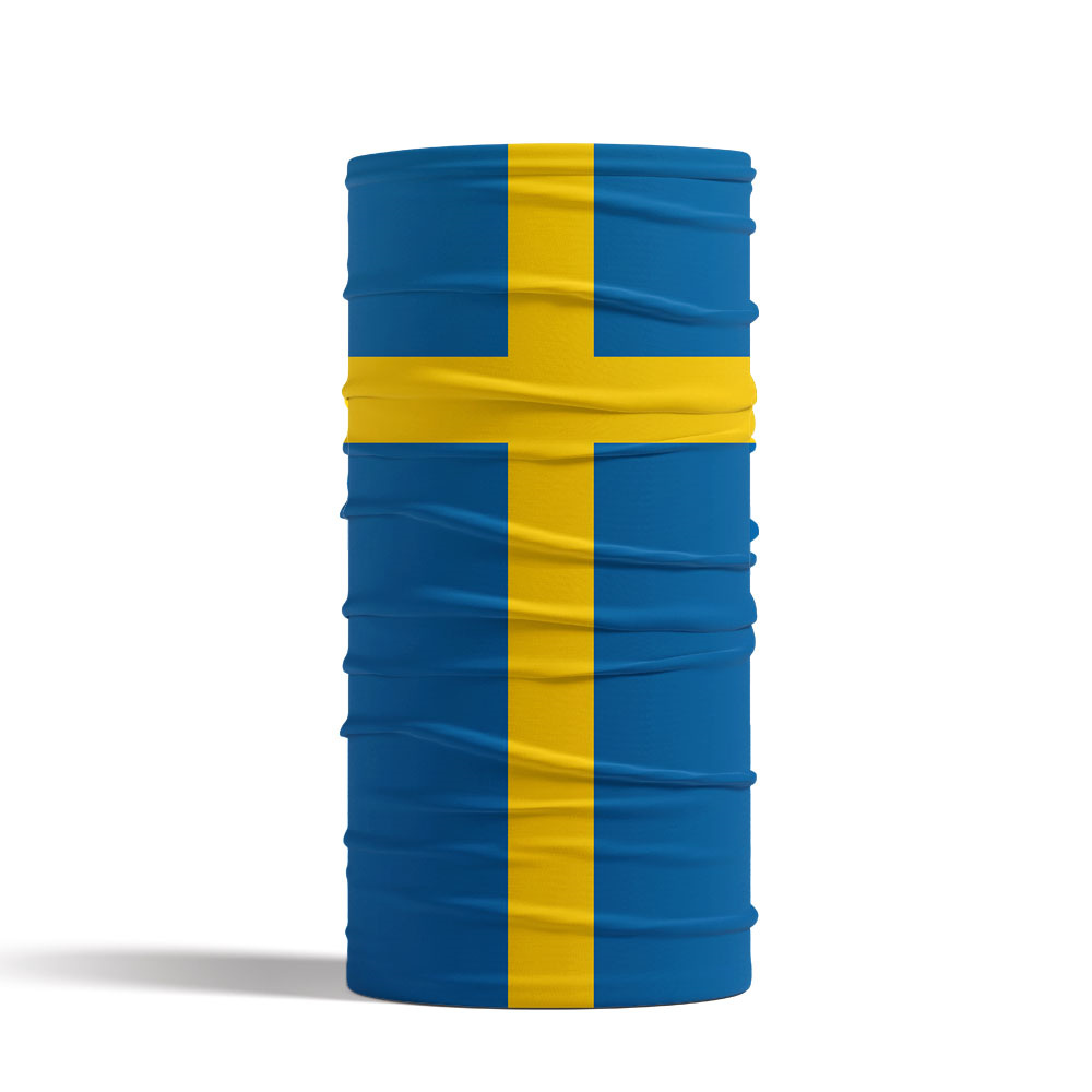 Sweden Flag Printed Bandana He - Headband Summer Knit recension och pris