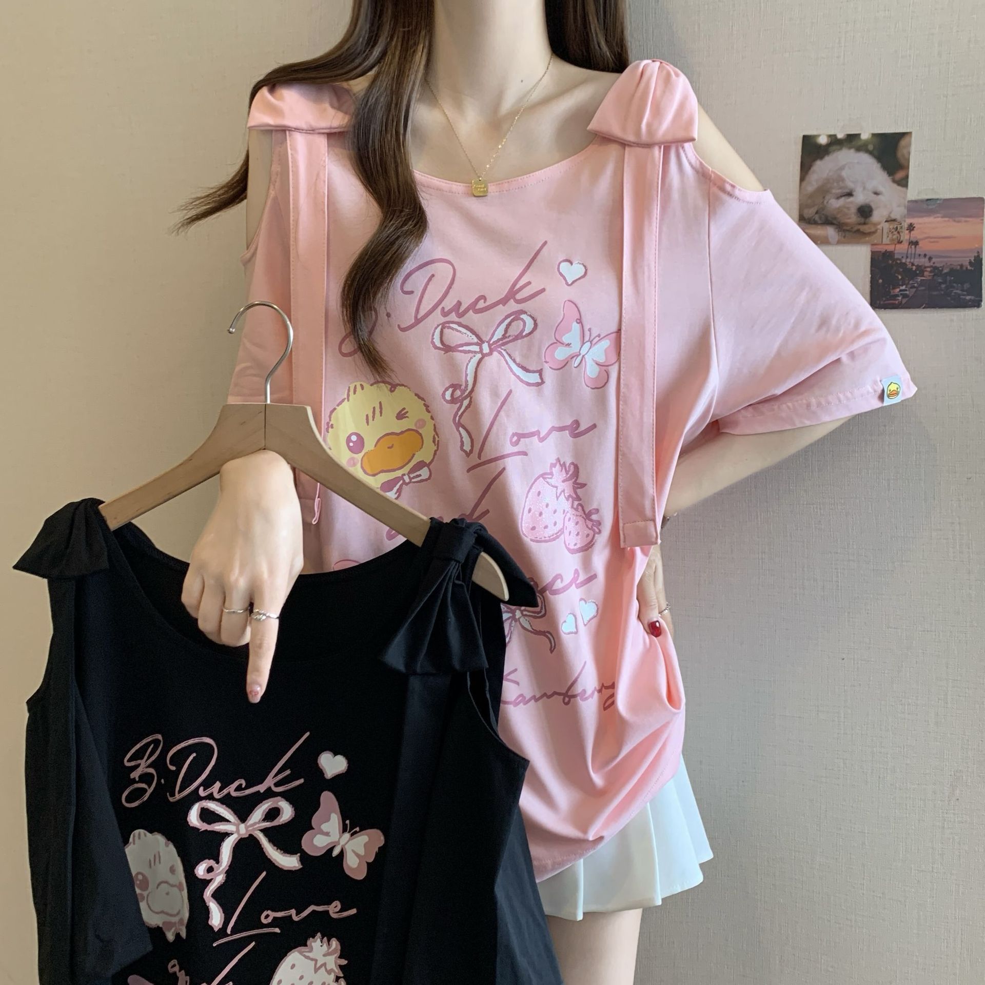 Summer Large-size Women's Clot - Blouse Off Shoulder recension och pris