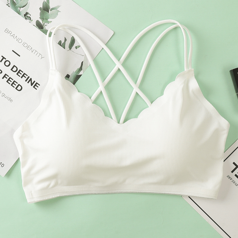 3D Sexy Lingerie Seamless Spor - Bralette Triangle Set recension och pris