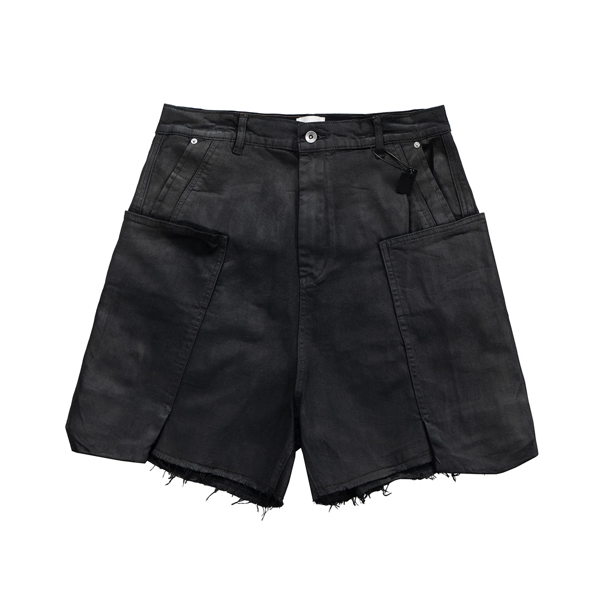 Streetwear New Summer Brush Wa - Shorts Denim Frayed recension och pris