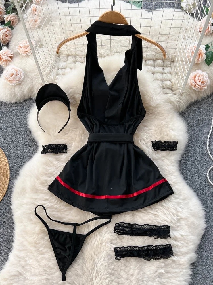 Erotic Fashion Sexy Halter Lin - Maxi Dress Halter recension och pris