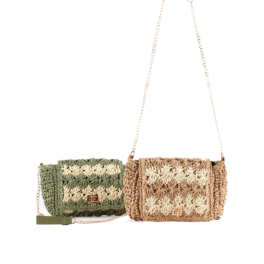 Straw Crossbody Bags for Women - Crochet Bag Raffia recension och pris