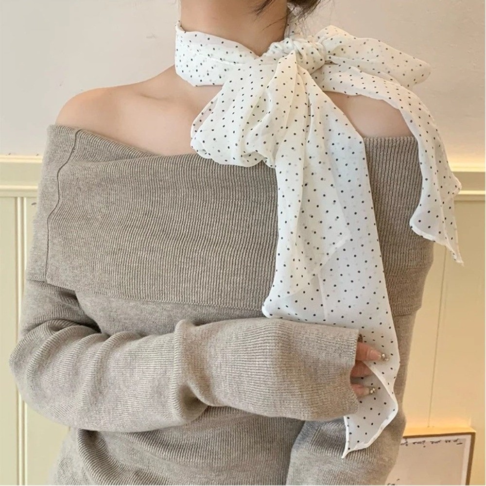Fashion Headband Polka Dot Sca - Headband Summer Knit recension och pris
