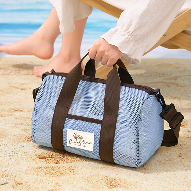 See Through Mesh Beach Bag Qui - Tote Bag Beach recension och pris