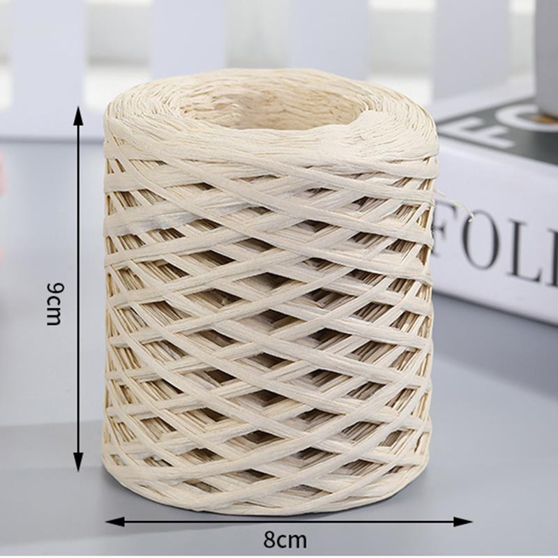 200M Raffia paper rope Straw Y - Crochet Bag Raffia recension och pris