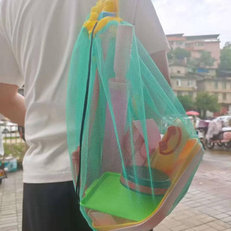 Large Capacity Portable Mesh B - Tote Bag Beach recension och pris