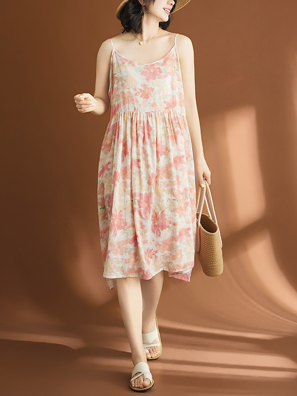 Casual Cotton Linen Women's Dr - Linen Dress Wrap recension och pris