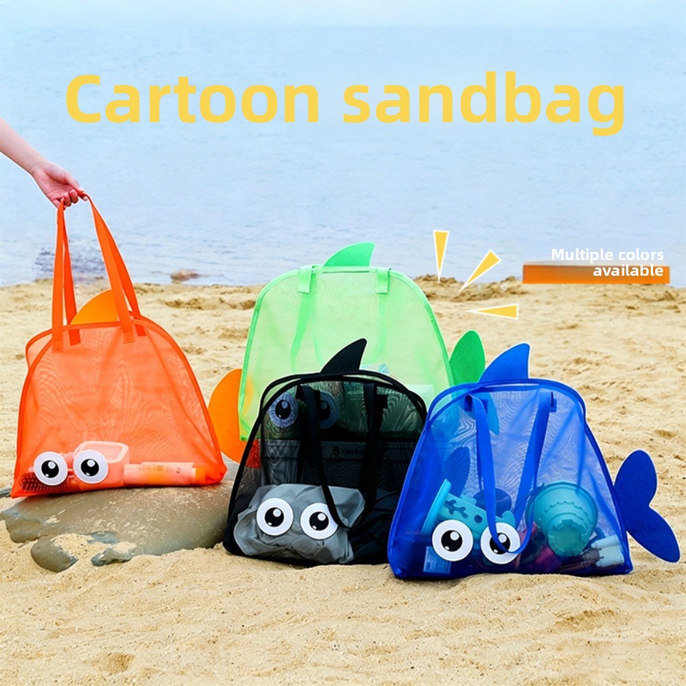 Kids Mesh Beach Bags Colorful  - Tote Bag Beach recension och pris