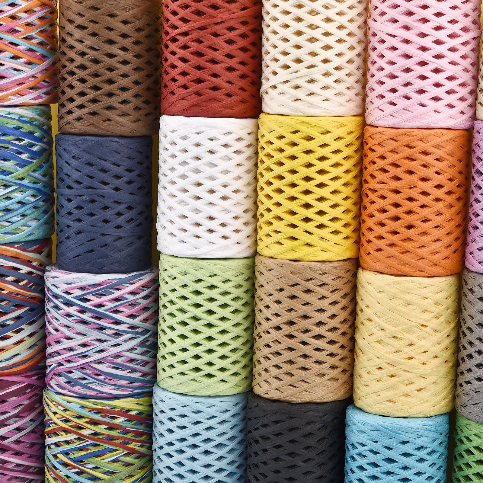 100M Natural Raffia Straw Yarn - Crochet Bag Raffia recension och pris