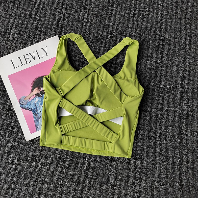 Women Sports Bra Top Push Up F - Bralette Triangle Set recension och pris