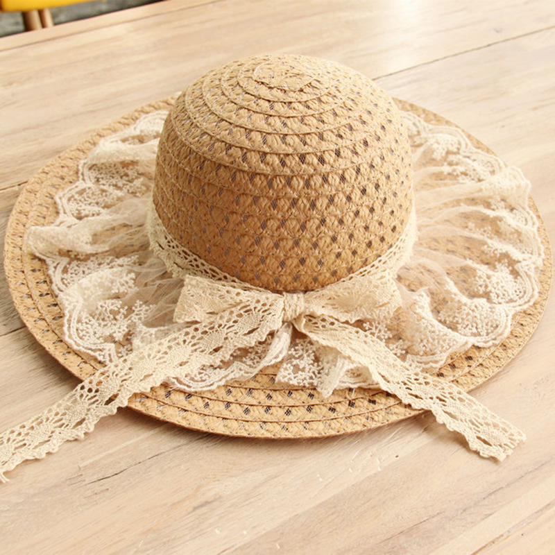 Women Lace Sun Hats For  Wide  - Hat Floppy Wide recension och pris