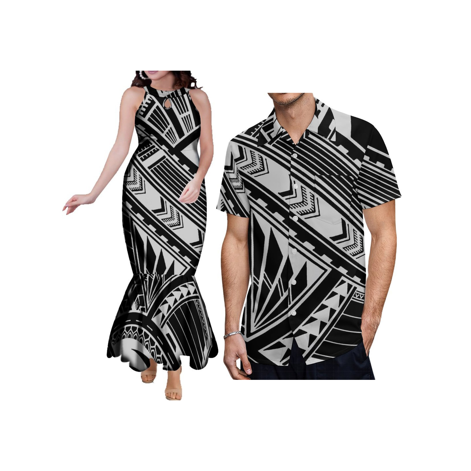 Customized Couples Clothes Big - Maxi Dress Halter recension och pris
