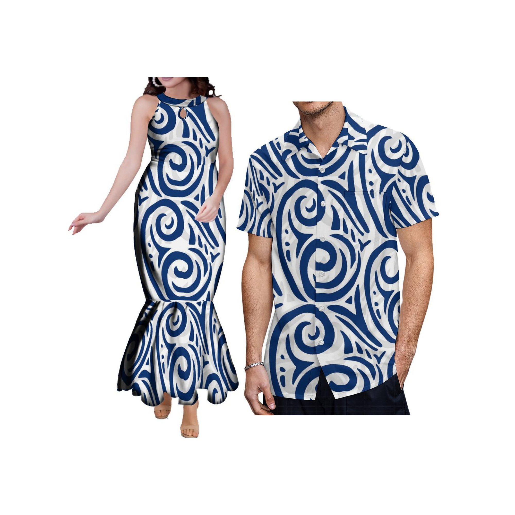 Customized Couples Clothes Big - Maxi Dress Halter recension och pris