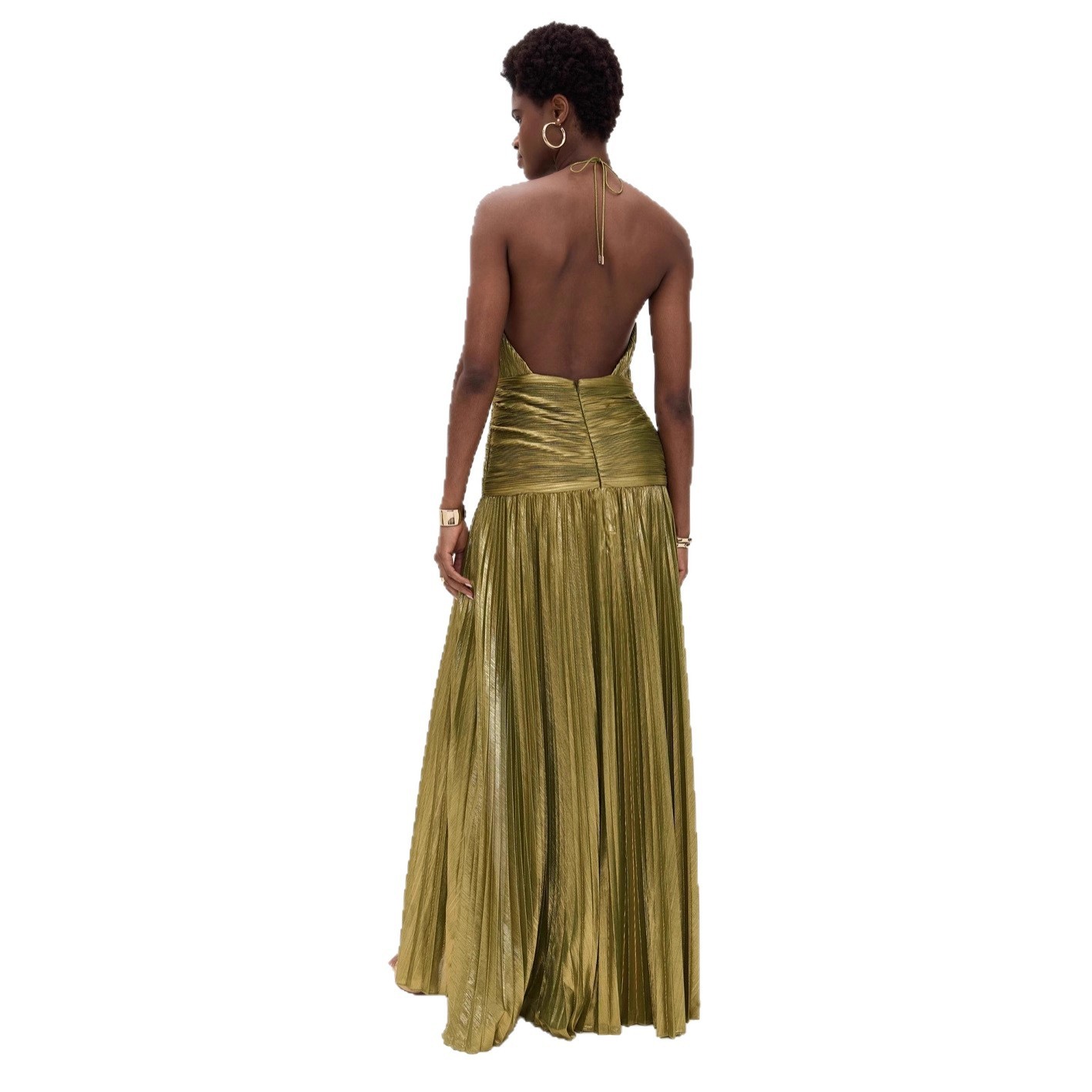 Elegant Party Dress Sleeveless - Maxi Dress Halter recension och pris