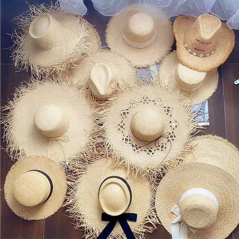 New Women Summer Natural Raffi - Hat Floppy Wide recension och pris