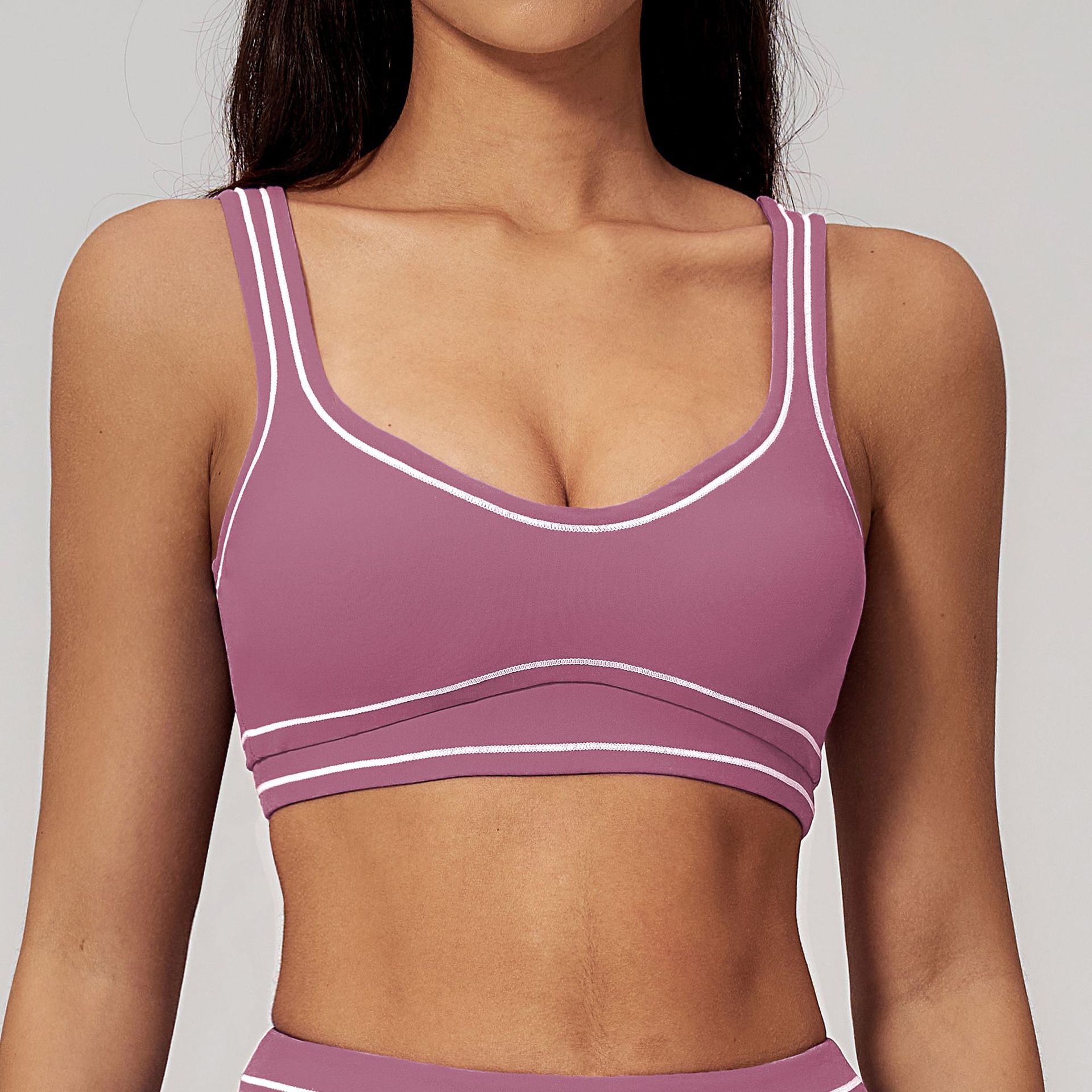2026 Yoga Bra Women Sports Bra - Bralette Triangle Set recension och pris