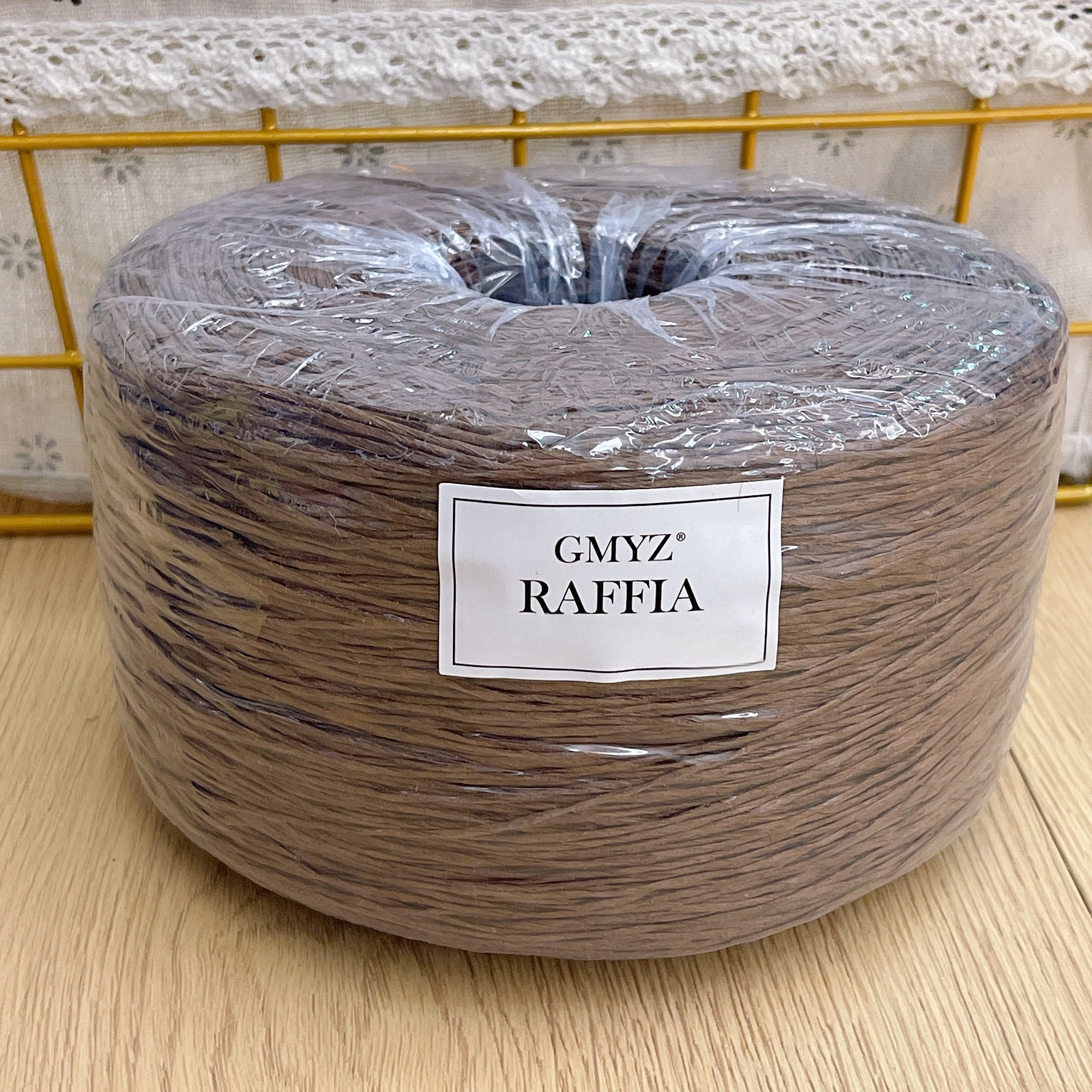 Plain Raffia Yarn Natural 220g - Crochet Bag Raffia recension och pris