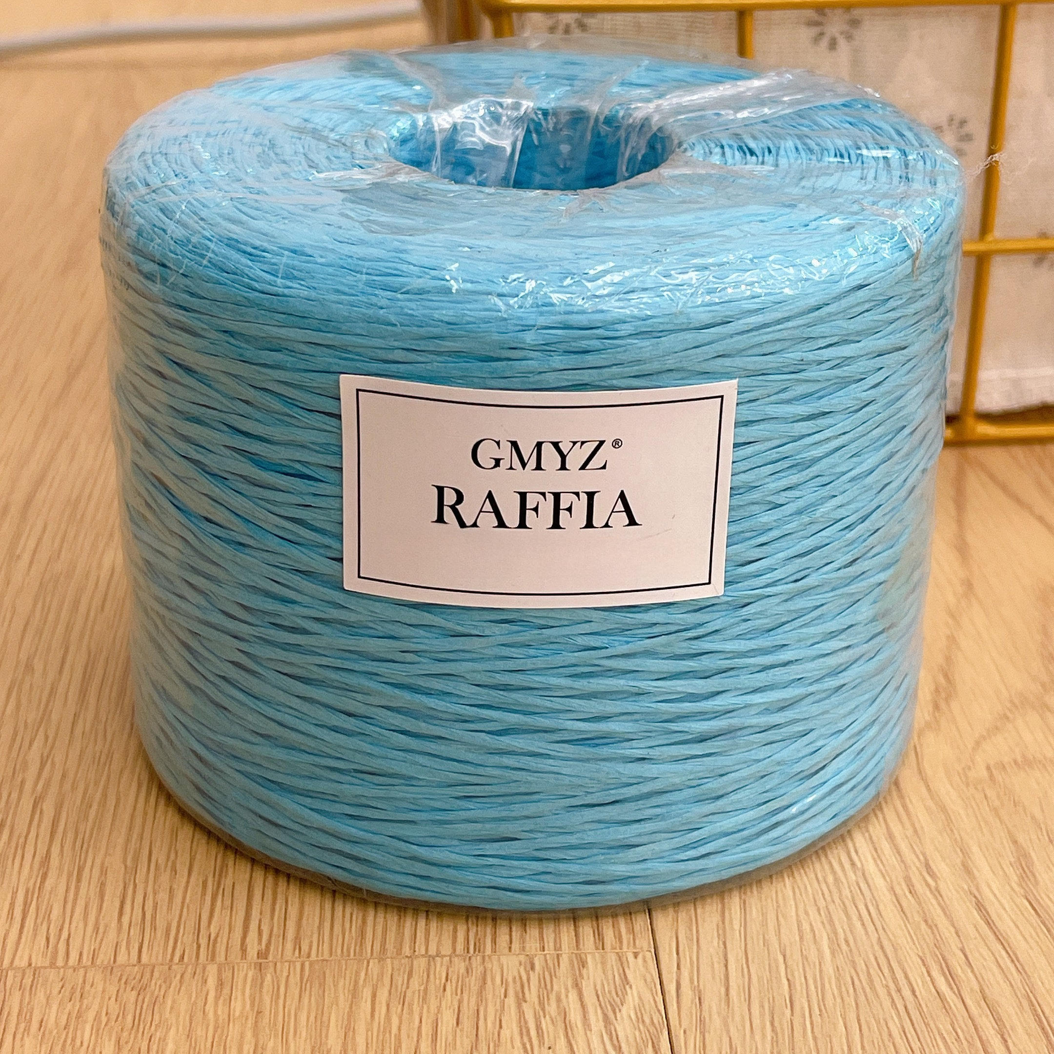 Plain Raffia Yarn Natural 220g - Crochet Bag Raffia recension och pris