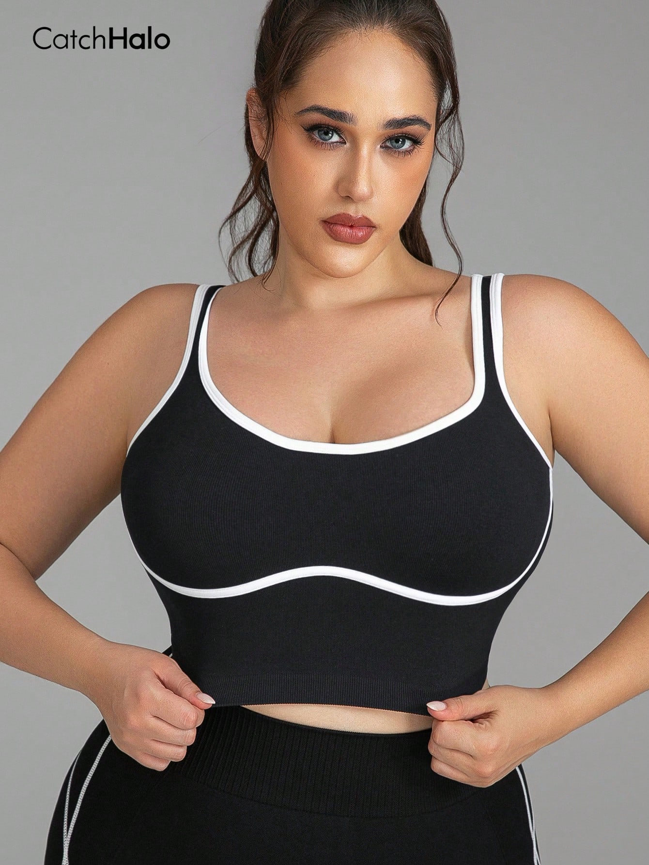 Women Plus Size Seamless Brale - Crop Top Crochet recension och pris