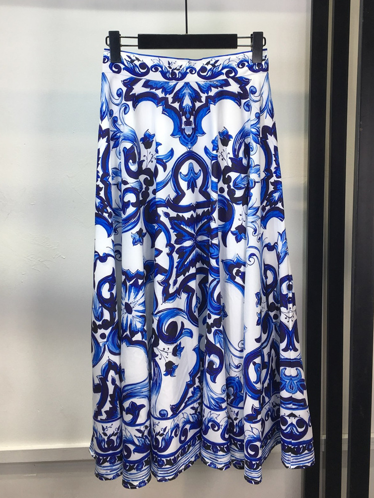Summer Bohemain Blue And White - Romper Floral Print recension och pris